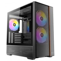 CAJA ANTEC FLUX REAR ATX ARGB NEGRA-27DI CAJA ANTEC FLUX REAR ATX ARGB NEGRA