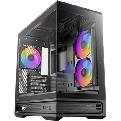 CAJA GAMING ANTEC C2M ARGB COMPACT MICRO ATX NEGRA-DI16 CAJA GAMING ANTEC C2M ARGB COMPACT MICRO ATX NEGRA