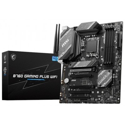 PLACA BASE MSI PRO B760 GAMING PLUS WIFI 1700 ATX 4XDDR4