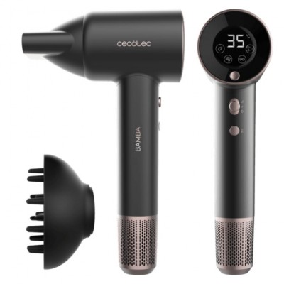 SECADOR CECOTEC BAMBA IONICARE ROCKSTAR AIRSONIC