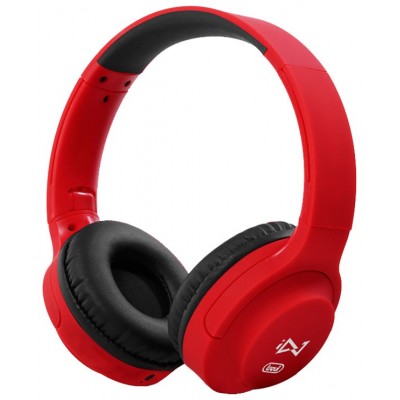 AURICULARES TREVI DJ 601 M ESTEREO CON MICROFONO 1,2 M CABLE ROJO