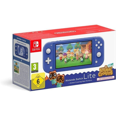 NINTENDO-CONSOLA SWLITE BL ANI-DU28 NINTENDO-CONSOLA SWLITE BL ANI