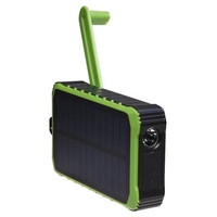POWEBANK DENVER SOLAR DE 10000MAH CON MANIVELA MANUAL-4DI POWEBANK DENVER SOLAR DE 10000MAH CON MANIVELA MANUAL
