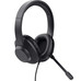 AURICULARES TRUSTR AYDA MAX USB BK