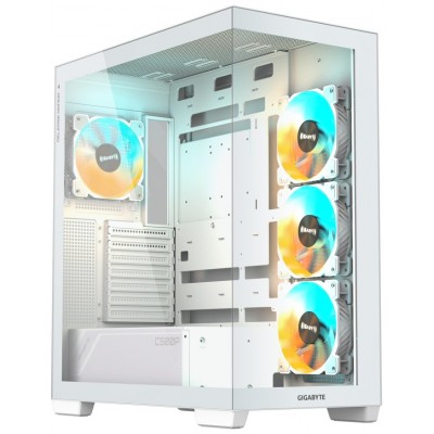 CAJA GIGABYTE C500 PANORAMIC STLEATH ATX 4 VENT 120MM BLANCA