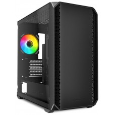 CAJA GAMING SHARKOOM MK2 RGB mATX  NEGRO 120MM 3XUSB SN FUENTE