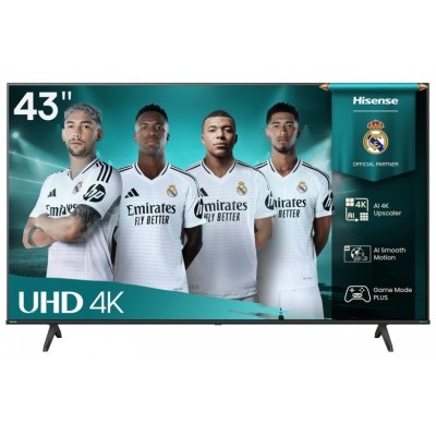 TV HISENSE 43" 43A6Q UHD 4K VIDAA SMART TV MODO JUEGO PLUS