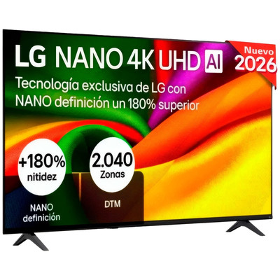 TV LG 43NU8E0B3LA.AEU 43" NANO UHD PATAS LATERALES WIFI HDMI X3