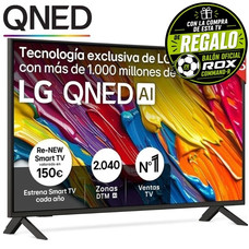 TV LG QNED 43QNED84A6C 43" 4K UHD SMART TV WiFi BLUETOOTH VRR HDR10