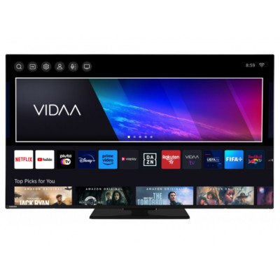 TV TOSHIBA 55" 55QV3463DG UHD QLED SMART TV PEANA
