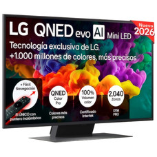 TV LG QNED EVO MINILED AI 75QNED86B6B 75" 4K UHD 144HZ SMART TV WEBOS DOLBY ViISION
