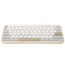 TECLADO ASUS KW100 INNALAMBRICO QWERTY BEIGE