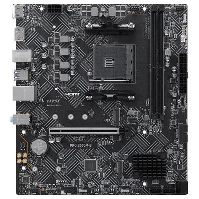 PLACA BASE MSI PRO B550M-B AM4 DDR4