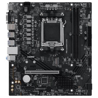 PLACA BASE MSI PRO A620M-B EVO AM5 MATX 2XDDR5