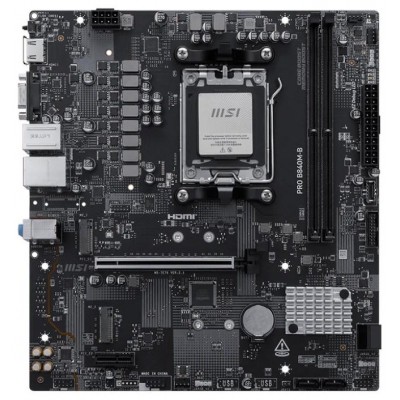 PLACA BASE MSI PRO B840M-B PCI-E 16x Gen4, M.2 Gen4