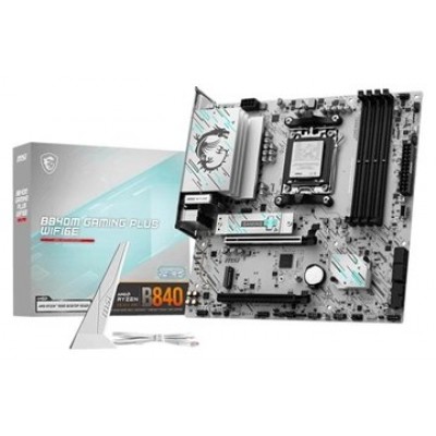 PLACA BASE MSI B840M GAMING PLUS WIFI PCI-E 16x Gen4, M.2 Gen4