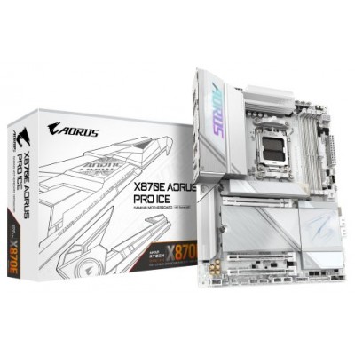PLACA BASE GIGABYTE X870E AORUS PRO ICE AM5 ATX 4XDDR5