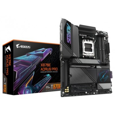 PLACA BASE GIGABYTE X870E AORUS PRO AM5 ATX 4XDDR5-DI64 PLACA BASE GIGABYTE X870E AORUS PRO AM5 ATX 4XDDR5
