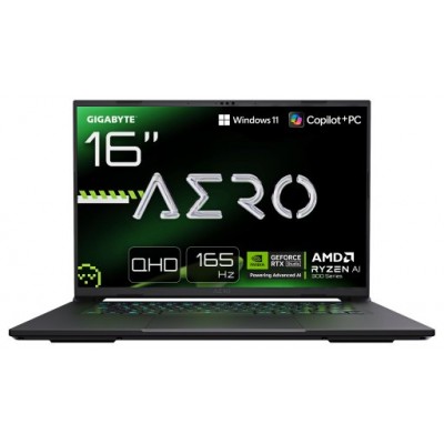 PORTATIL GIGABYTE AERO X16 1VH93ESC64AH AI R7 350 32GB 1TB RTX5060 16"QHD W11H