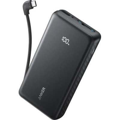 POWERBANK ANKER 20000 MAH 22.5W CON CABLE USB-C INTEGRADO-DI6 POWERBANK ANKER 20000 MAH 22.5W CON CABLE USB-C INTEGRADO