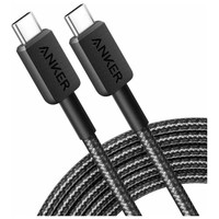 CABLE ANKER 322 USB-C TO USB-C CABLE 1.8M TRENZADO-5DI CABLE ANKER 322 USB-C TO USB-C CABLE 1.8M TRENZADO