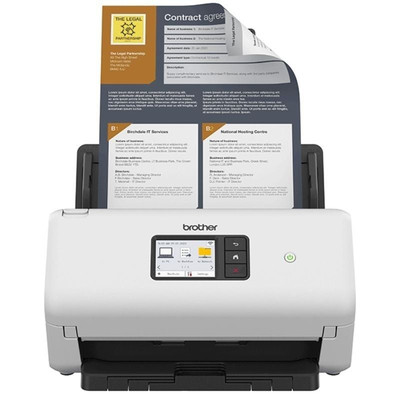 ESCANER BROTHER ADS-4550W ADF 600X600 DPI NEGRO BLANCO-DI81 ESCANER BROTHER ADS-4550W ADF 600X600 DPI NEGRO BLANCO
