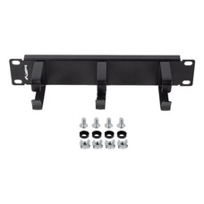 ORGANIZADOR DE CABLES LANBERG 3 ANILLAS 10" 1U TIPO B NEGRO-DI1 ORGANIZADOR DE CABLES LANBERG 3 ANILLAS 10" 1U TIPO B NEGRO
