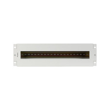 PANEL LANBERG DISTRIBUIDRO DE TENSION 19" 3U CON RAIL DIN TS-35 GRIS-DI3 PANEL LANBERG DISTRIBUIDRO DE TENSION 19" 3U CON RAIL DIN TS-35 GRIS