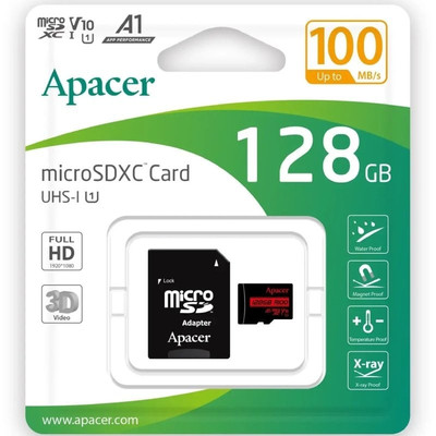 APACER-MICROSD 128GB AP128GMCSX-DU3 APACER-MICROSD 128GB AP128GMCSX