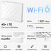 ROUTER TP-LINK AX1500 4G LTE ADVANCED CAT6-DI36 ROUTER TP-LINK AX1500 4G LTE ADVANCED CAT6
