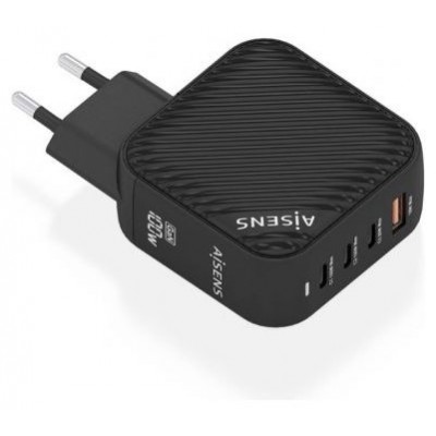 CARGADOR AISENS ASCH-100W4P029-BK