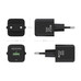 CARGADOR AISENS ASCH-20W2P011-BK