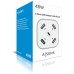 CARGADOR 48W AISENS 5 PUERTOS 3xUSB-A 1xUSB-C 1xUSB QC3.0 BLANCO