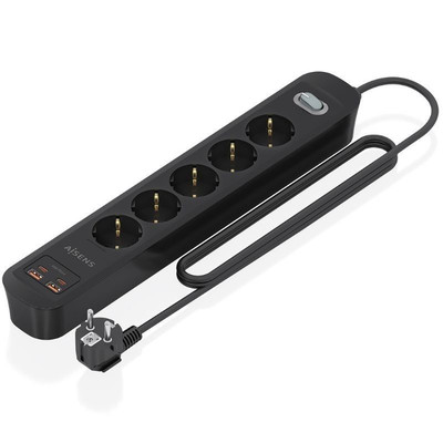 AIS-REGLETA ASPS-2A2C15-BK-DU2 AIS-REGLETA ASPS-2A2C15-BK