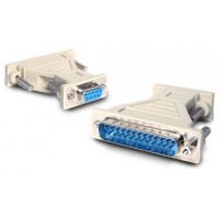 ADAPATDOR SERIE DB9 HEMBRA A SERIE DB25 MACHO-1DI ADAPATDOR SERIE DB9 HEMBRA A SERIE DB25 MACHO