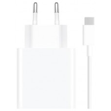 CARGADOR DE PARED XIAOMI TIPO-A 67W + CABLE WHITE