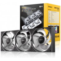 VENTILADOR CAJA ANTEC CONNECT 120 3X VENT REVERSE 120MM RGB NEGRO