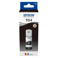 Epson Botella Tinta Ecotank 104 Negro