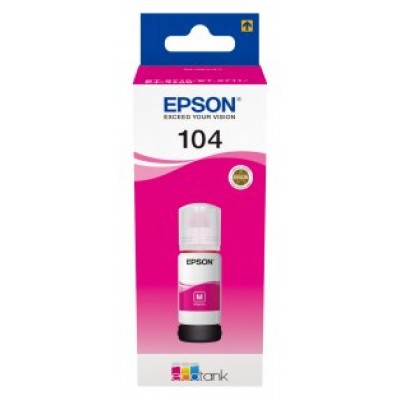 BOTELLA EPSON 104 MAGENTA