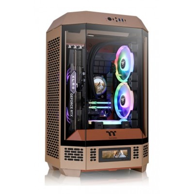 CAJA THERMALTAKE THE TOWER T300 M-ATX 2XUSB 3.0 SIN FUENTE GRAVEL SAND