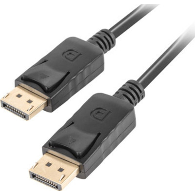 CABLE LANBERG DISPLAYPORT 4K V1.2 MACHO/MACHO 0.5M NEGRO-DI2 CABLE LANBERG DISPLAYPORT 4K V1.2 MACHO/MACHO 0.5M NEGRO