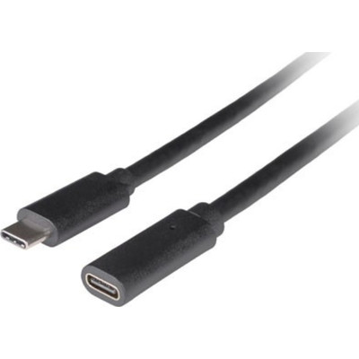 CABLE LANBERG USB-C 3.1 MACHO/HEMBRA 1.5M NEGRO-DI2 CABLE LANBERG USB-C 3.1 MACHO/HEMBRA 1.5M NEGRO
