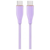 CABLE DE CARGA Y DATOS GEMBIRD (PD) TIPO-C SILICONA ALTA CALIDAD 1,5M MORADO-1DI CABLE DE CARGA Y DATOS GEMBIRD (PD) TIPO-C SILICONA ALTA CALIDAD 1,5M MORADO