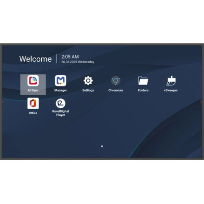 COMMERCIAL DISPLAY VIEWSONIC 65" CDE6514-2C