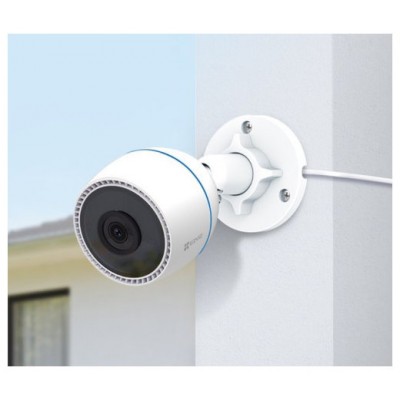 EZVIZ CAMARA DE VIGILANCIA H3C EXTERIOR 2MP 1080P VISIONNOCTURNA WIFI BLANCO
