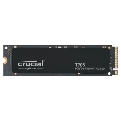 SSD CRUCIAL 1TB T705 CT1000T705SSD3 PCIE 5.0 X4 M.2 NVME GEN5-DI24 SSD CRUCIAL 1TB T705 CT1000T705SSD3 PCIE 5.0 X4 M.2 NVME GEN5