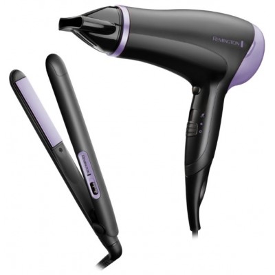 SET SECADOR PLANCHA DEL PELO REMINGTON STYLE ESSENTIALS IONICO Y CERAMICO