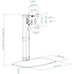 SOPORTE TOOQ DB1127TN-B