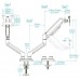 SOPORTE TOOQ DB1434TNR-W