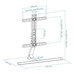 SOPORTE TOOQ DB3265F-B